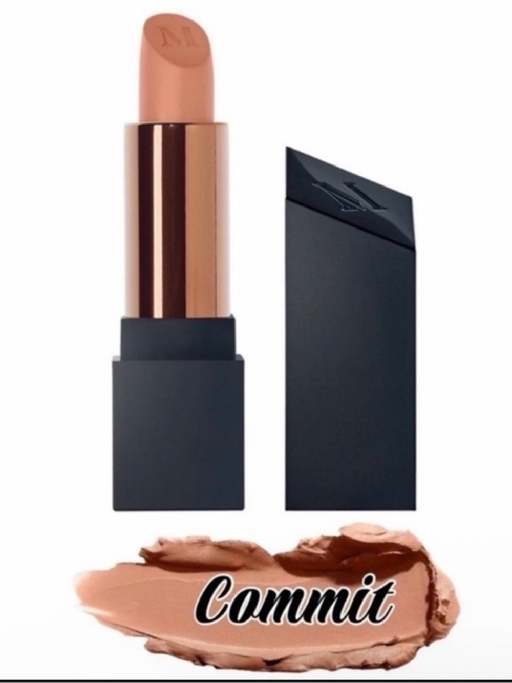 Morphe COMMIT Nude Lipstick — Neutral Beige